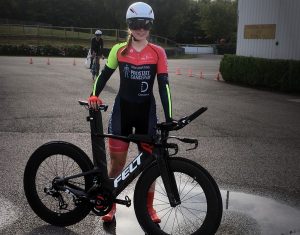 Isabella Johnson, racing cyclist